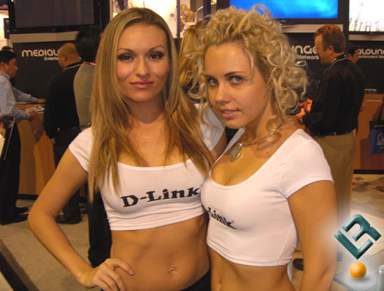 D-Link Booth Babes