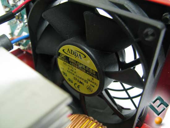 The 80mm fan for the Silencer 750 Quad 