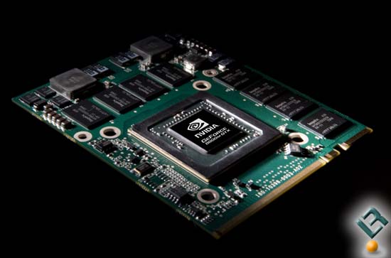 NVIDIA 8800M GTX card