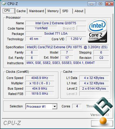 Overclocking Benchmark Results