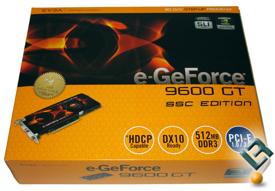 EVGA GeForce 9600 GT 512MB Video Card