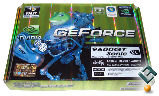 Palit GeForce 9600 GT 512MB Video Card