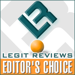 Legit Reviews Editors Choice Award