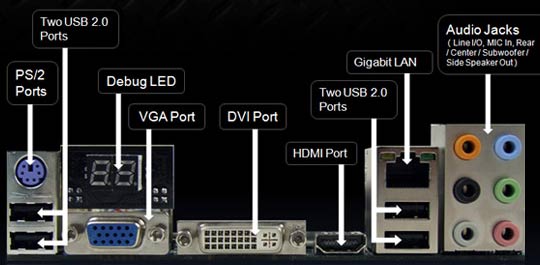 J&W A78G Motherboard