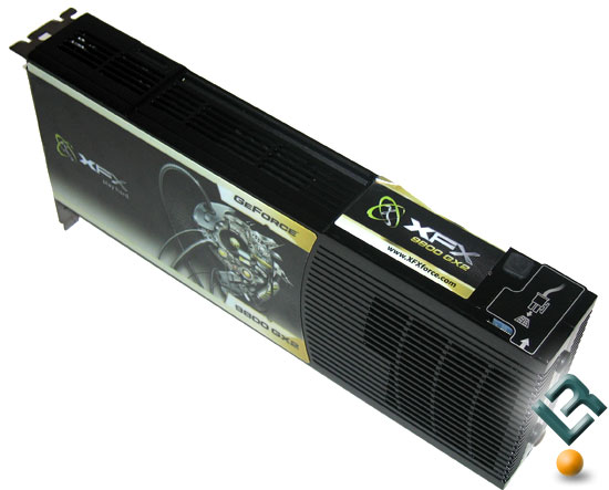 XFX GeForce 9800 GX2 Front Side