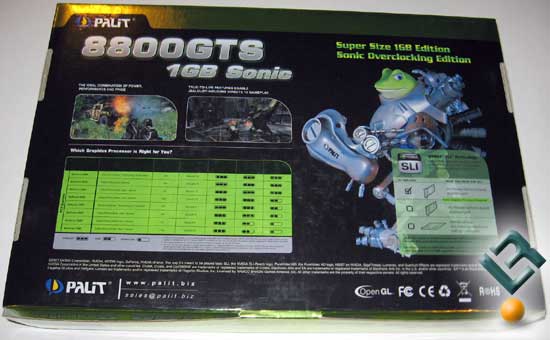 Palit 8800 GTS 1GB Sonic