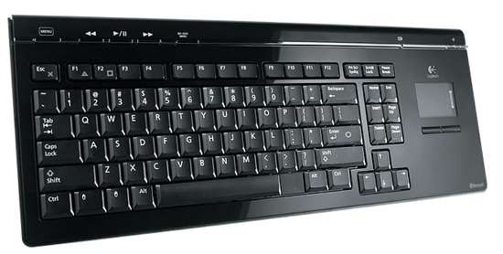Logitech Cordless MediaBoard Pro Keyboard for PS3 & PC