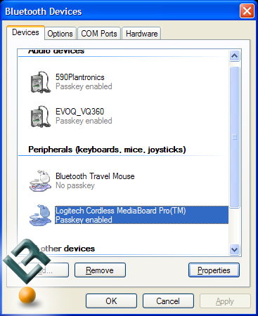 MediaBoard Syncing with Bluetooth PC