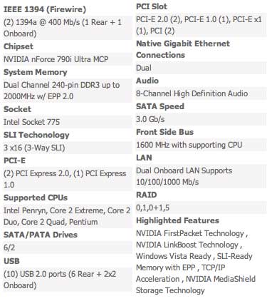 xfx 790i motherboard review