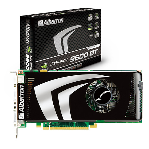 Albatron GeForce 9600GT-512X Video Card Review