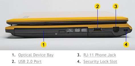 Hypersonic AG2 Notebook Right Side