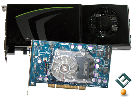 NVIDIA GeForce 9800 GTX+ with an AGEIA PhysX PCI Card