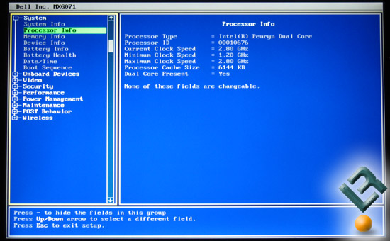 Dell M1730 BIOS Overclocking