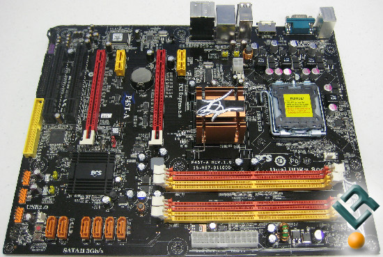 ECS P45T-A Black Series Motherboard Review