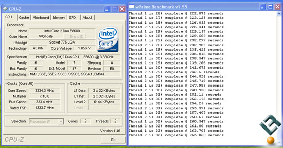 Intel E8600 Review