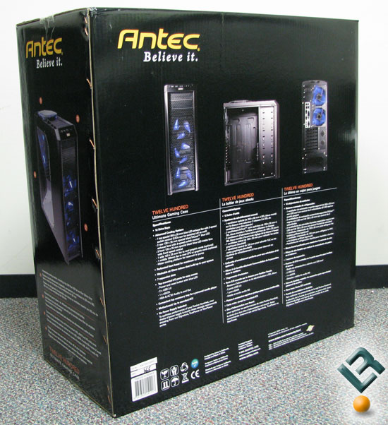 Box Rear Antec Twelve Hundred