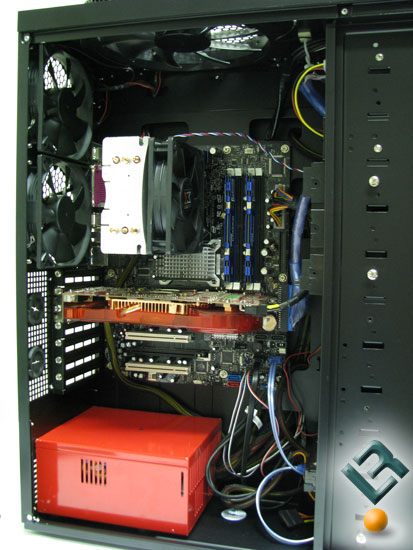 Antec Twelve Hundred with a system installed