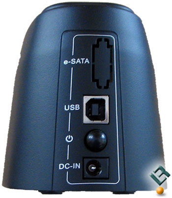 iStarUSA HDD Docking Station Rear Panel