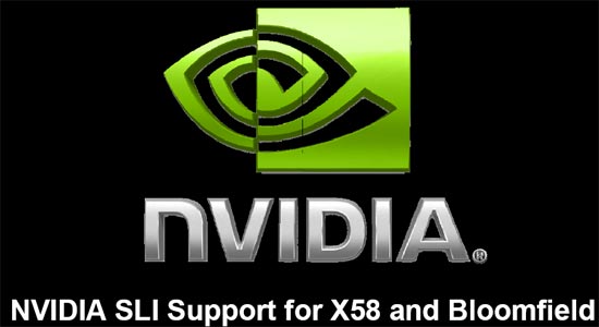 NVIDIA SLI on Intel X58 Slides