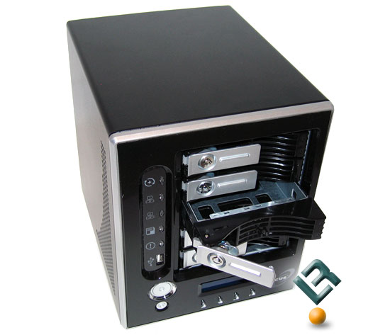 Thecus N5200BR Drive Installation