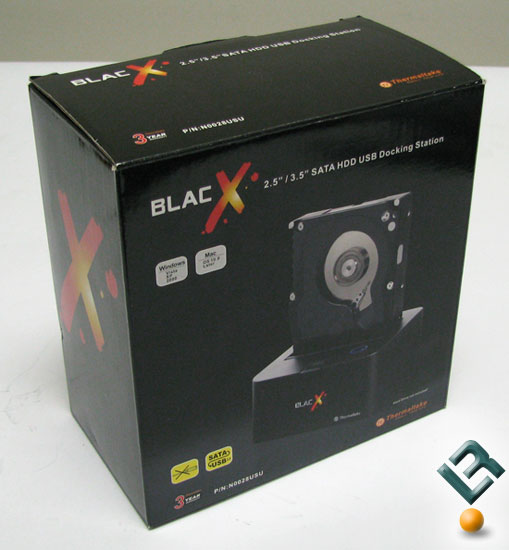 Box for the Thermaltake BlacX