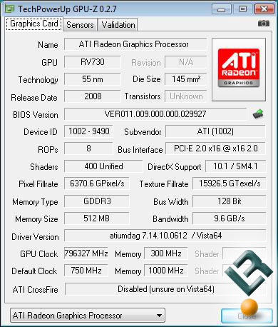 ATI Radeon HD 4670 Graphics Card