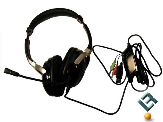 The Saitek Cyborg 5.1 Surround Sound Headset
