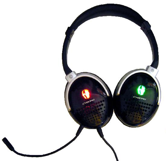 The Saitek Cyborg 5.1 Surround Sound Headset