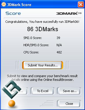 3DMark06 ASUS1000HA