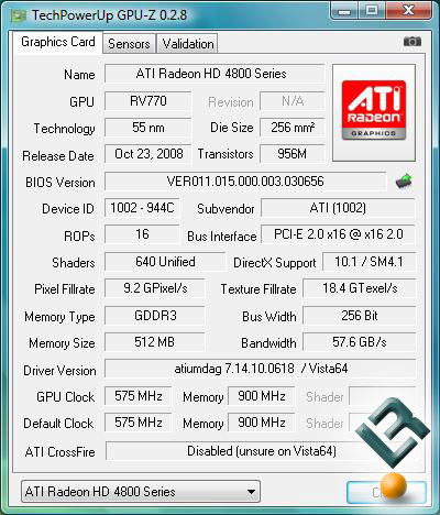 AMD Radeon HD 4830 BIOS