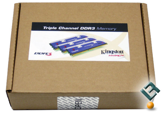 Kingston HyperX DDR3 2GHz Triple Channel Memory Kit