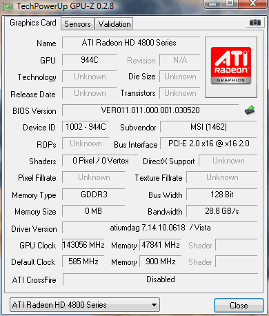 MSI HD4830