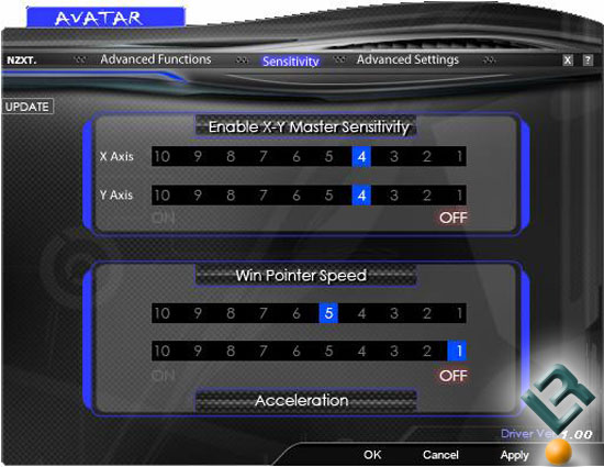 NZXT Avatar Gaming Mouse - Software