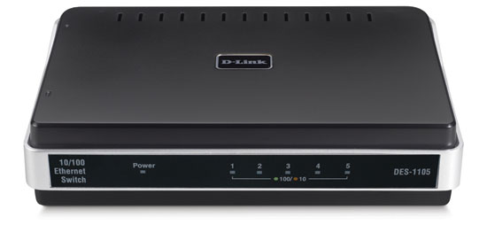 D-Link DES-1105 5 port 10/100 Switch