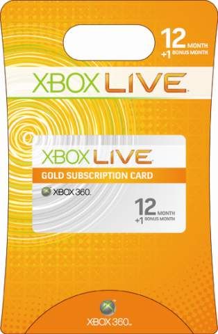 XBOX Live 12 Month Subscription