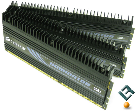 Corsair Dominator 6GB PC3-12800 DDR3 triple channel memory kit