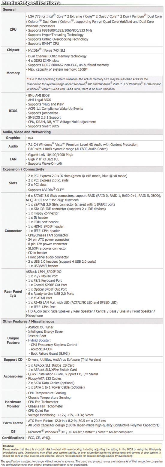 ASRock N7AD-SLI Motherboard Review