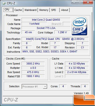 Gigabyte EP45-UD3P Overclocking