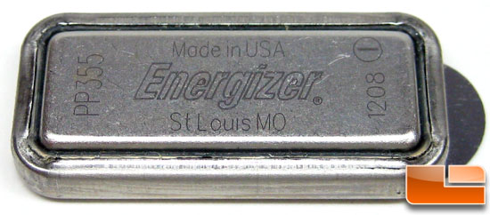 Energizer Zinc Air Prismatic battery