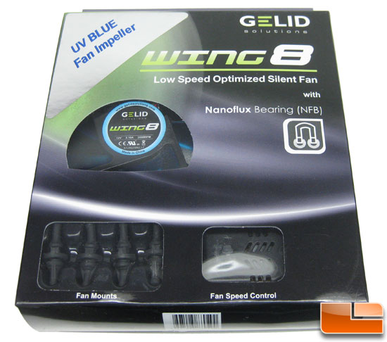 Gelid Wing 8 Fan Retail Box