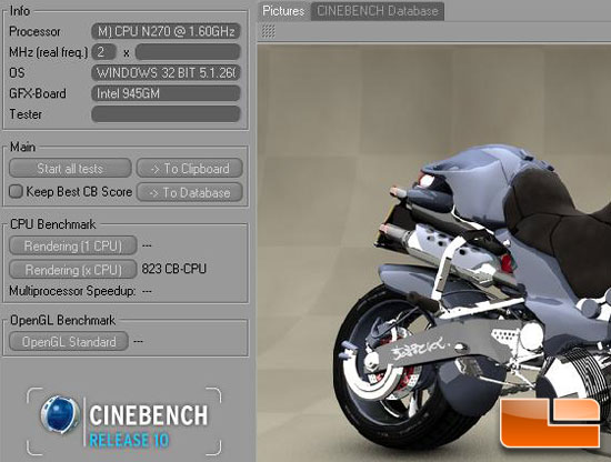 Cinebench Performance