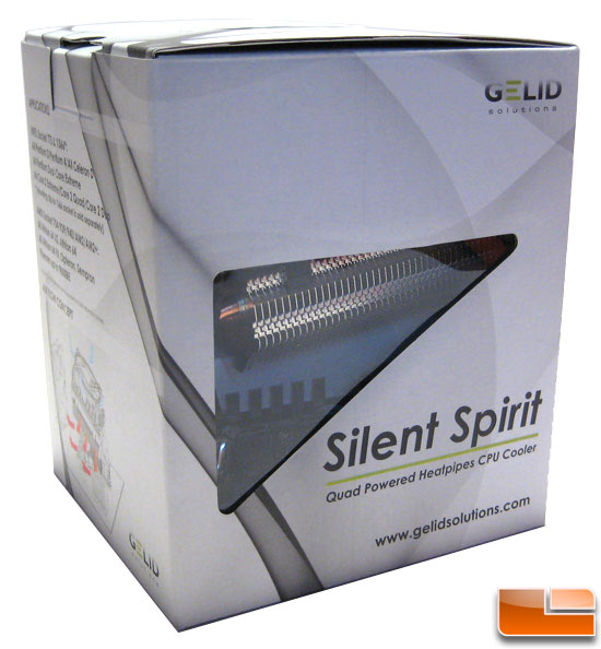 Gelid Silent Spirit LGA 1366 CPU Cooler Review