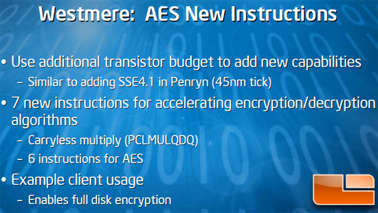 Intel 32nm Westmere Processor