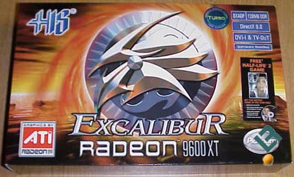 HIS Radeon 9600XT Video Card