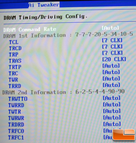 ASUS M4A79T Bios Setup Pictures