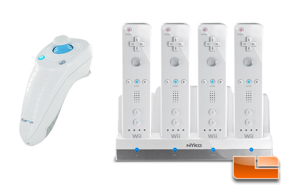 Nyko Charge Station Quad & Kama Wireless Remote for Nintendo’s Wii