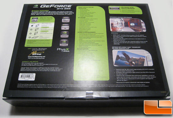 PNY GTX285 Box images