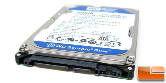 Western Digital Scorpio Blue 500GB Hard Drive Jumper