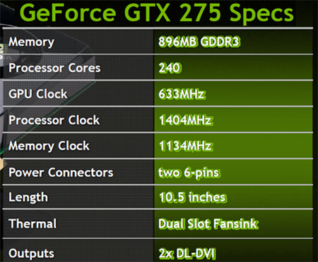 geforce gtx 275 review 3dmark