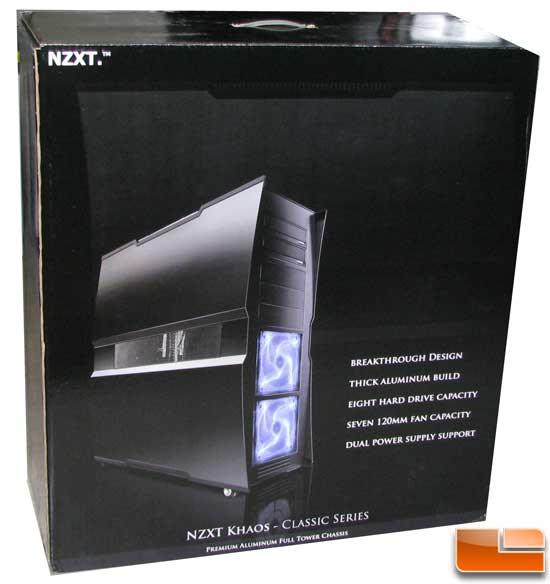 NZXT Khoas Full Tower Welded ATX Aluminium Case Retail Box